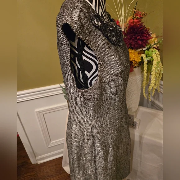 Evans Picone Sleeveless Sheath Dress 10 - Picture 4 of 7